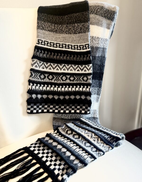 Smart scarf - Alpaca hat and scarf combo - Image 2