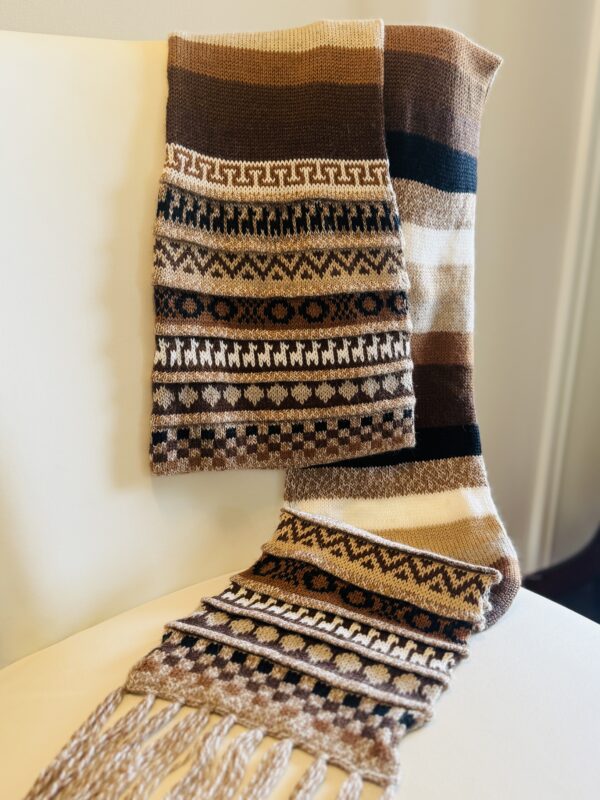 Smart scarf - Alpaca hat and scarf combo - Image 5