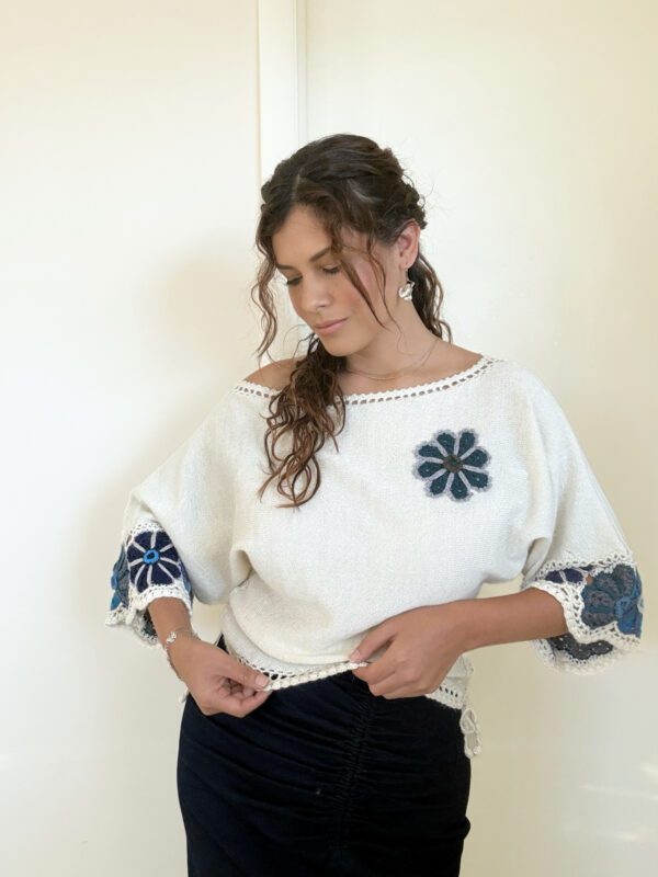 Femme Bloom Alpaca Blouse
