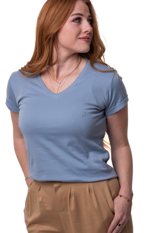 Essential V Tee – Premium Pima Cotton