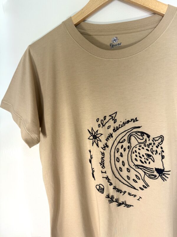 Brave Decisions Tee – Lightweight Pima Cotton - Image 2