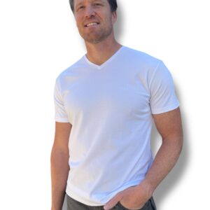 Men's Luxury Essential V-Neck Tee