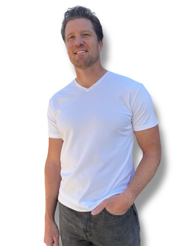 Men's Luxury Essential V-Neck Tee